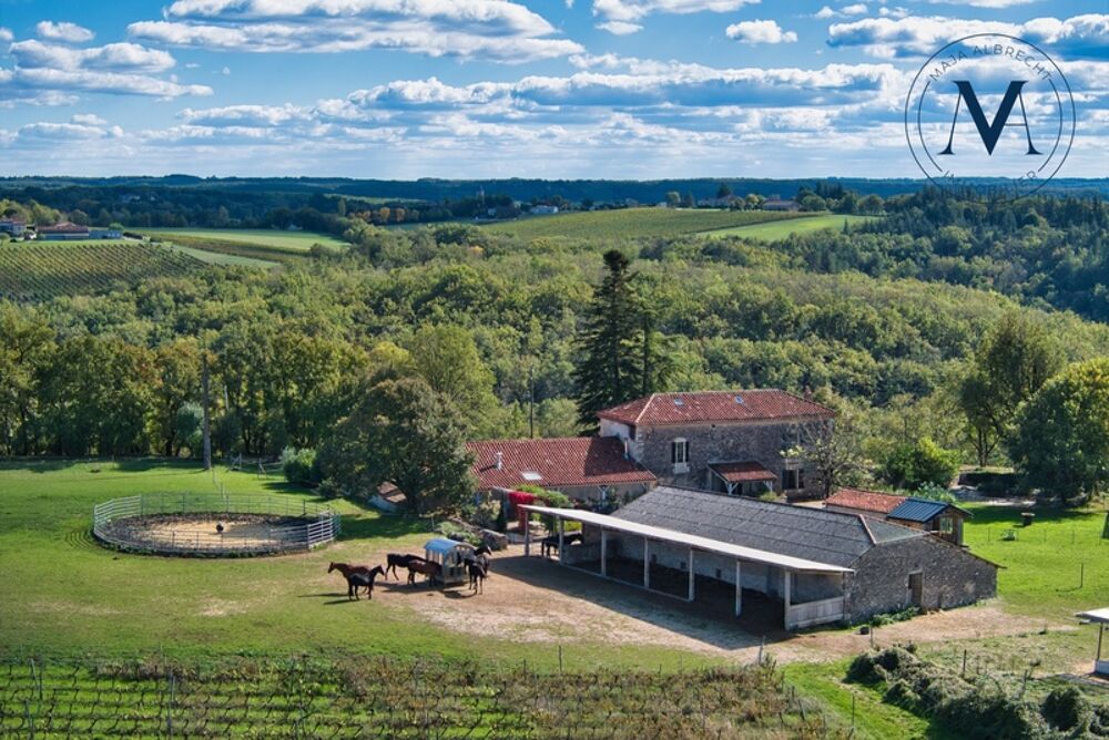 Vente Propriété/Château Propriété d'exception où le cheval est au cœur de la vie quotidienne proche de TOURNON D'AGENAIS (47) Tournon d agenais