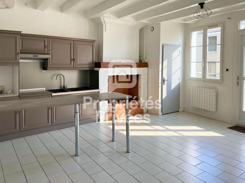 EXCLUSIVITÉ À VENDRE À CHEILLÉ 37190 / LA CHAPELLE ST BLAISE (1 KM AZAY LE RIDEAU) : MAISON DE VILLE 4 PIÈCES