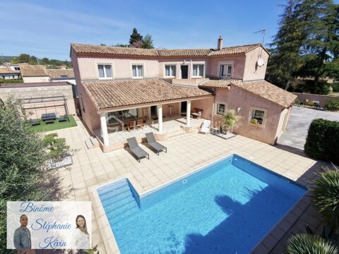   ? Élégance & confort – Maison familiale avec grande piscine sur généreuse parcelle ! Maison - 5 pièce(s) - 162 m²