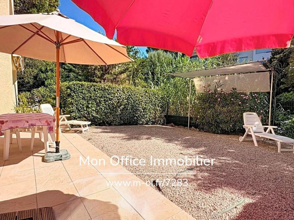 Vente Appartement Référence : 7283-LES. - T2 AVEC GRAND JARDIN DANS RÉSIDENCE CALME AVEC PISCINE PROCHE PLAGES Cavalaire sur mer