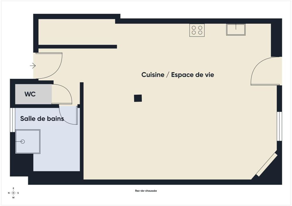 Trévoux historique, T4 Duplex en rez de jardin avec vue et 2 parkings