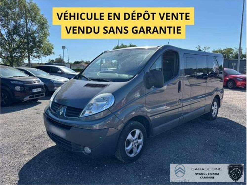 Trafic II PASSENGER AUTHEN L2H1 1200 2.0 DCI 115 4 portes (janv. 20 2010 occasion 31390 Carbonne