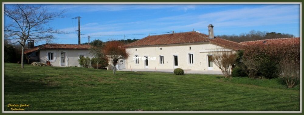 Maison à vendre 5 pièces Proche de BROSSAC (16)