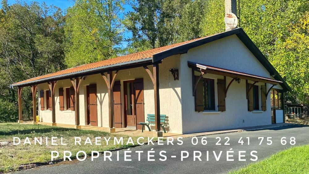MÉNESPLET Maison plain-pied 120 m² ? 3 chambres ? Terrain clos 4 790 m²