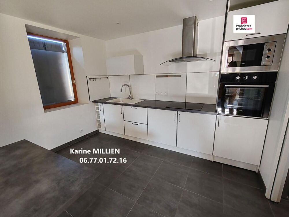 OUERRE 28500 Maison individuelle et grange aménageable - 1 étage - 2 chambres - Terrain - 155 000 HAI