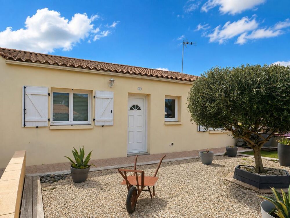 Vente Maison La Boissière des Landes, maison trois chambres 85 m², garage 30 m², jardin 384 m² au calme La boissiere des landes