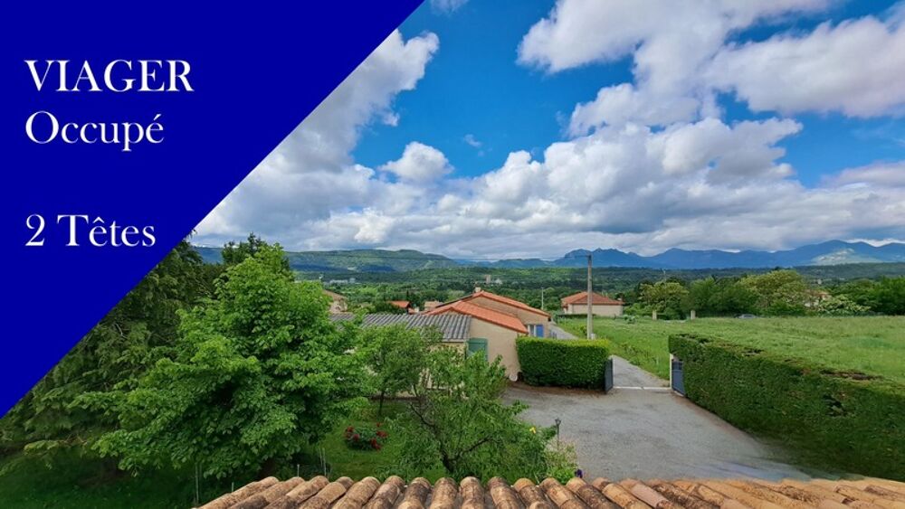 A vendre en viager occupé  Maison 122 m² sur 1 000 m² de terrain arboré  Sisteron (04)
