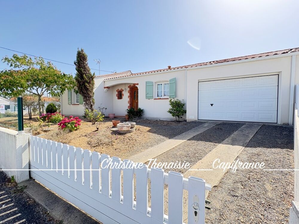 Maison à vendre 4 pièces Plain-Pied - 3 chambres - Garage - Quartier des 5 Pineaux SION SUR L'OCÉAN (85)