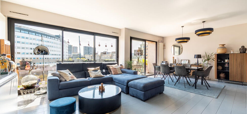 Vente Appartement Appartement  95 m2 duplex et rooftop 30m2 vue Tour Eiffel, 23m2 de balcons et terrasses  Passy Paris 16e Paris 16