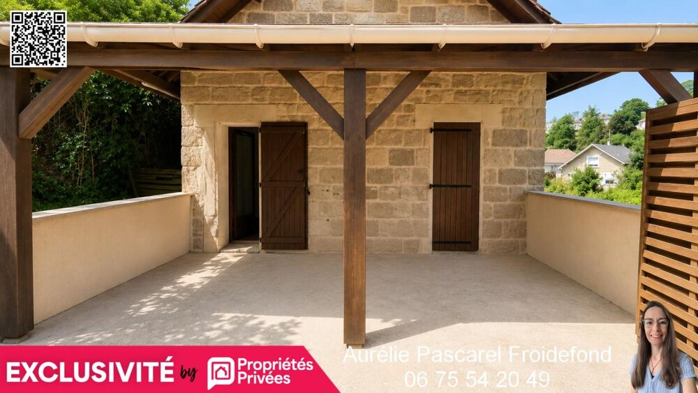 sous Compromis // BRIVE : Grange en pierre, rénovée en Maison T4 d'env. 110m² - 3 chambres + Bureau - combles aménageables - GAR