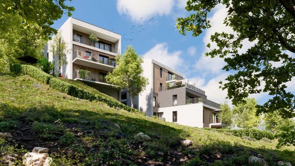 appartement T3 neuf à vendre ROUEN droite, surface habitable 55.29 m2 + terrasse 13.36 m2 + park