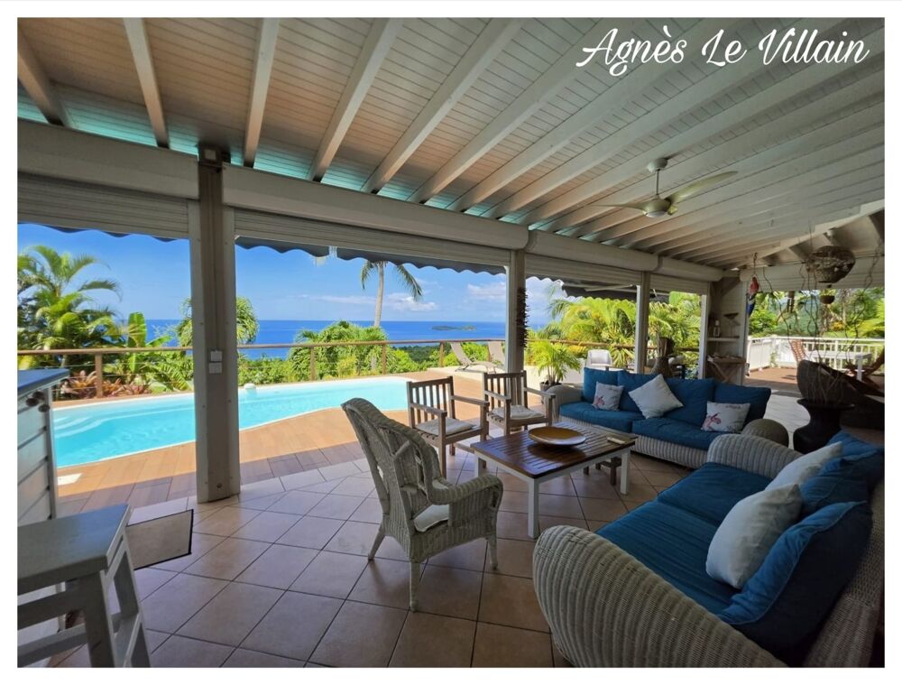 Vente Villa Villa Vue Mer avec Piscine + Appartement T3 Bouillante