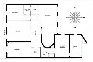  Appartement � vendre 5 pi�ces 133 m�