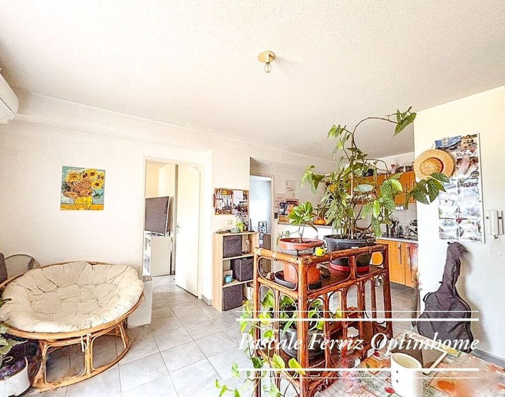 Vente Appartement MARTRES-TOLOSANE (31220) INVESTISSEMENT LOCATIF – T3 - 52m² - VENDU LOUÉ avec terrasse, piscine et parking Martres tolosane