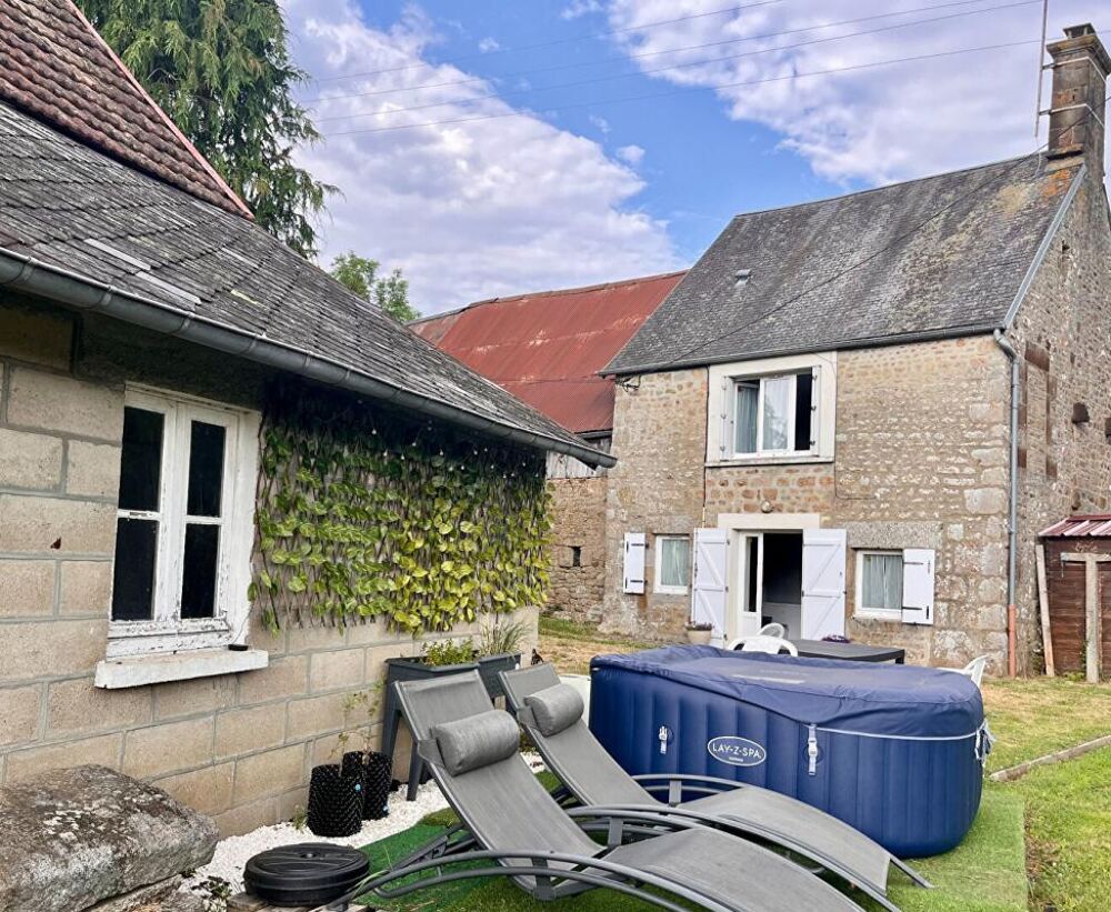 Vente Maison Maison 65 m²  avec 2 chambres + maisonnette à rénover Segrie fontaine