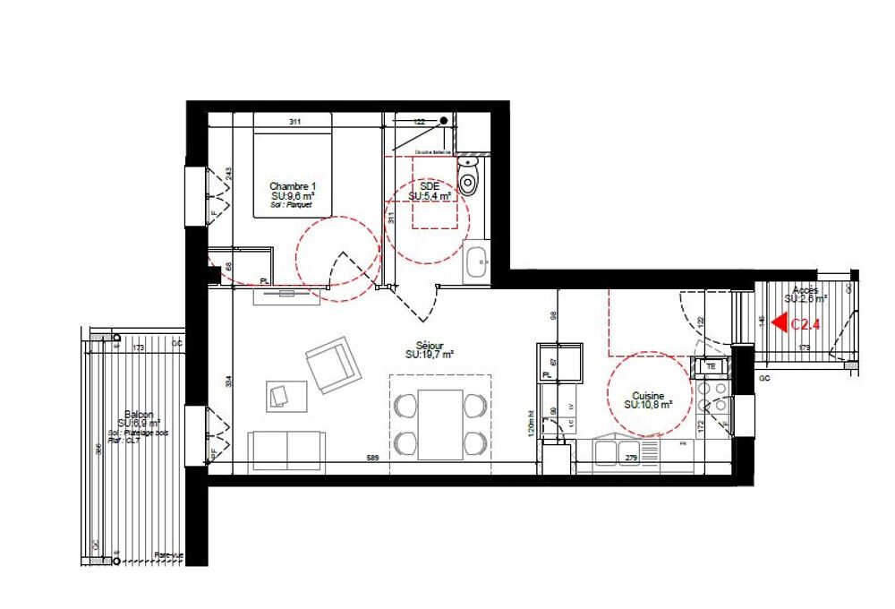 Vente Appartement Rare à Lyon 7e : devenez propriétaire d'un T2 à partir de 139 700 € en BRS Lyon 7