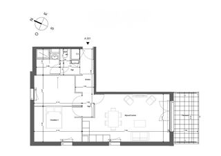  Appartement � vendre 3 pi�ces 66 m�