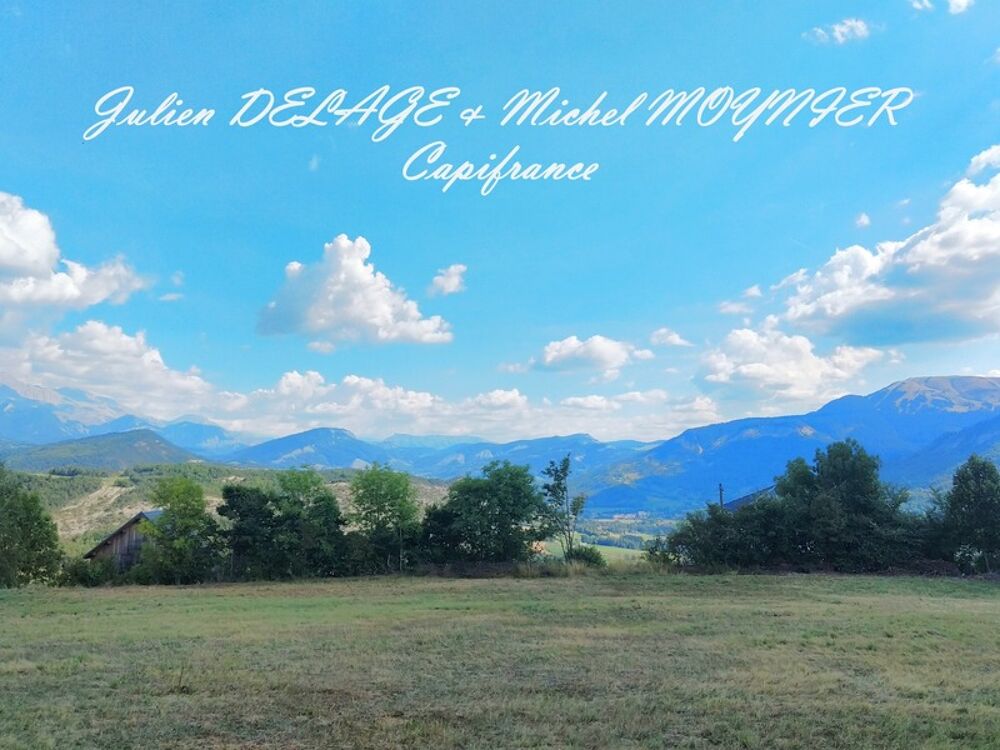 Vente Terrain ? Terrain à bâtir au sein d'un éco-lieu à Selonnet (04 Alpes-de-Haute-Provence) Selonnet