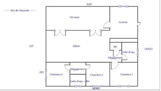  Maison � vendre 4 pi�ces 86 m�