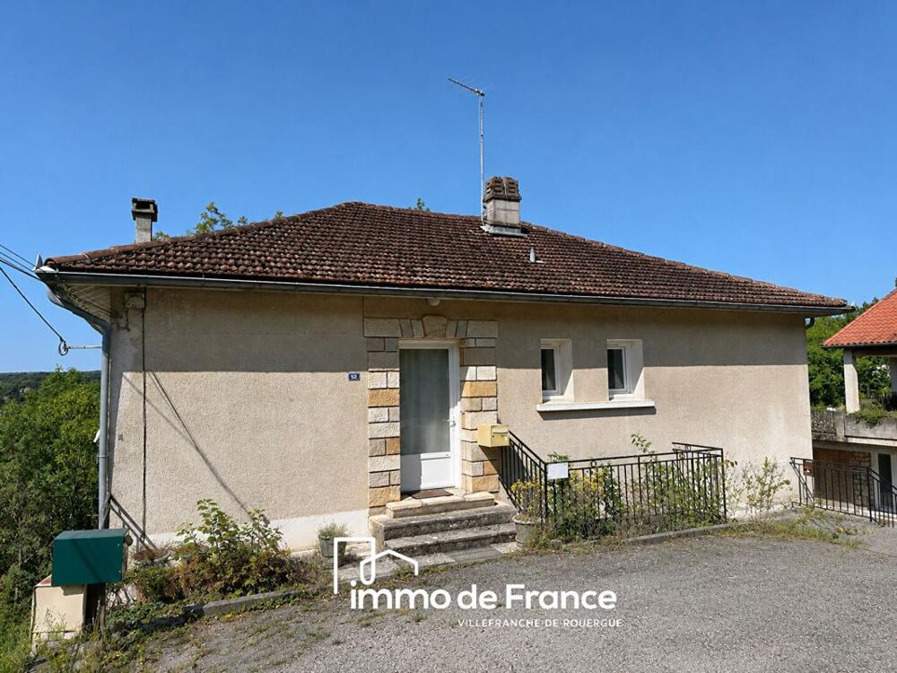 Vente Immeuble Maison comprenant 3 appartements loués : 1 T2, 2 T3 / T4, 3 garages et 3 parkings Villefranche de rouergue