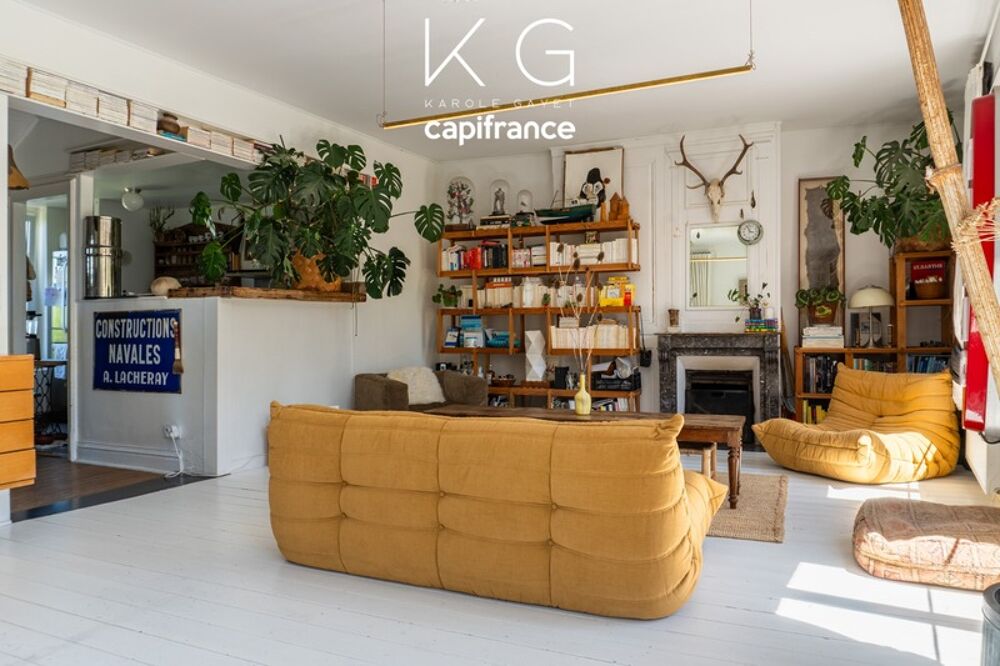 Proche Honfleur très belle maison de maître à vendre 232 m², 5 chambres, jardin clos et arboré de 1 539 m²