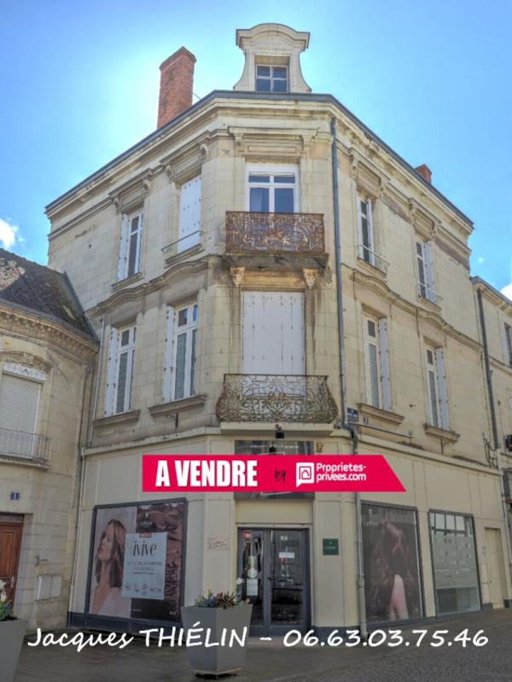 Vente Immeuble Immeuble de rapport - Hyper centre de Longué-Jumelles (49160) Longue jumelles