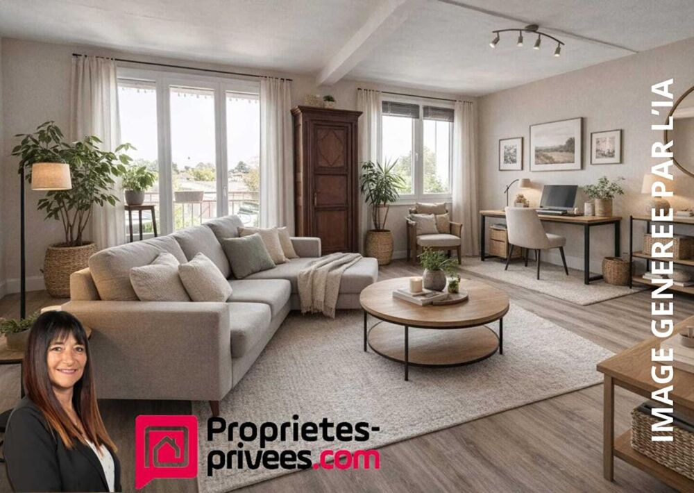 Appartement 3 pièces 56 m² · à Riorges · 56 m² · 85 500 €