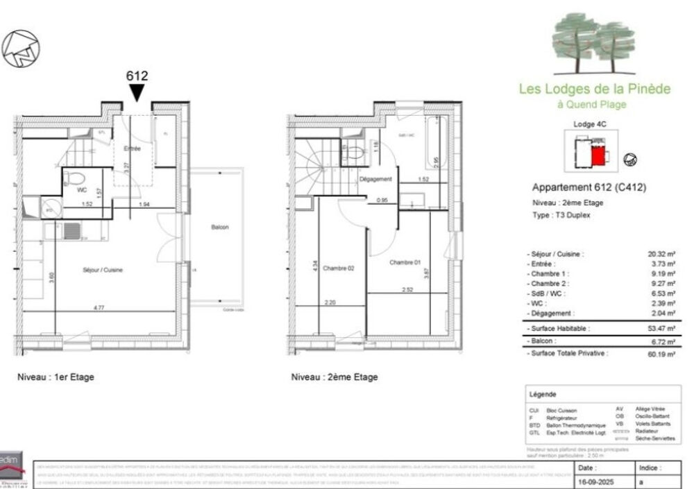 Vente Appartement Les Lodges de la Pinède   Quend-Plage Quend