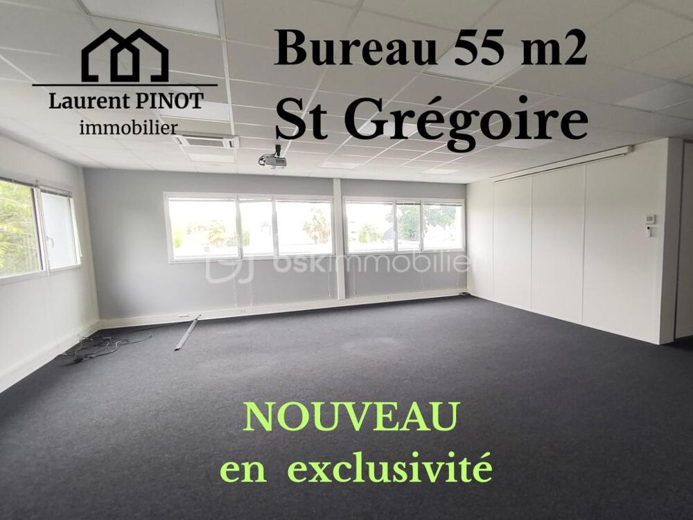   BUREAUX 55 M² – PARC DE BROCÉLIANDE – SAINT-GRÉGOIRE 