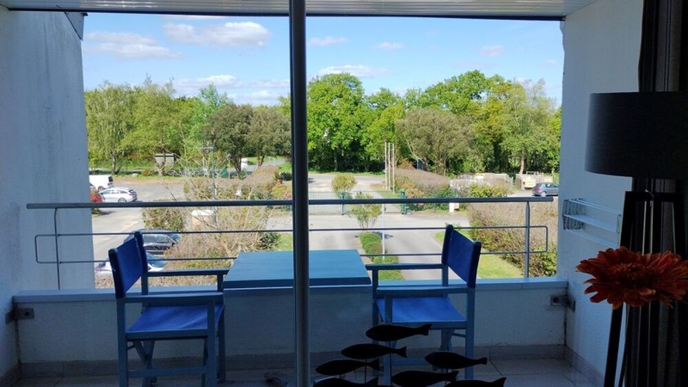 Appartement à vendre 3 pièces COMBRIT (29) La plage à pied. balcon. Piscine. tennis