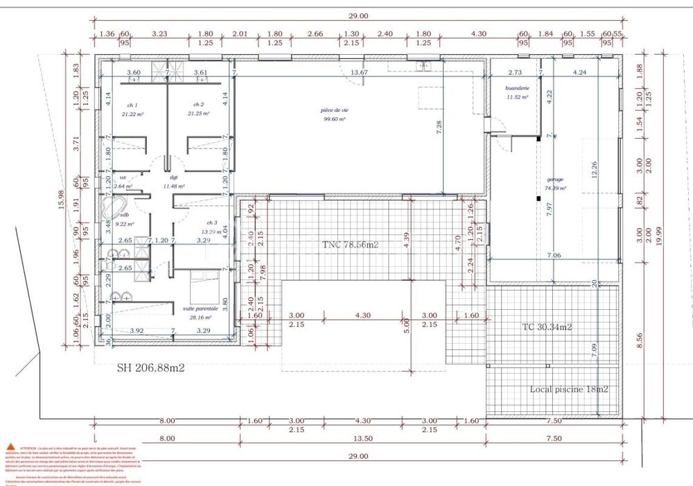 Vente Terrain ** MARGON - TERRAIN A BÂTIR 926M2 AVEC PERMIS + PISCINE ** Margon
