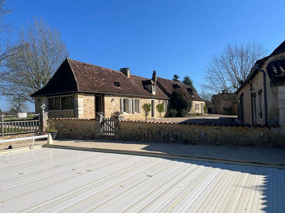 Propriété avec terres et étangs Campsegret 430 m2