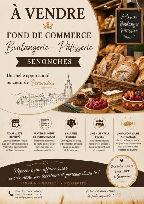   Boulangerie en plein cœur de Senonches 