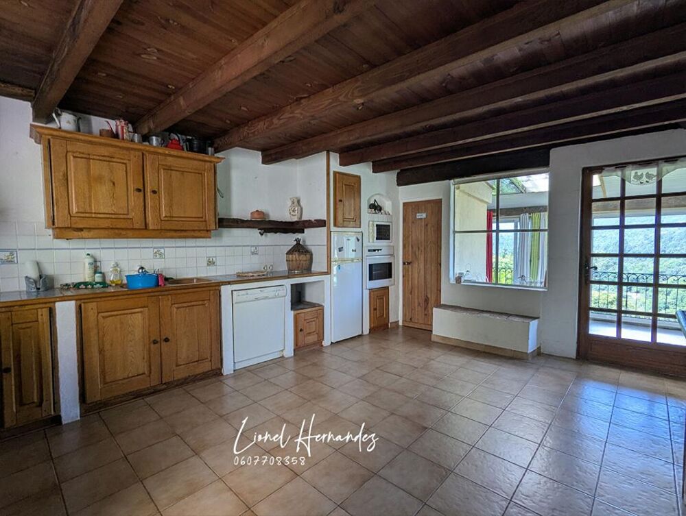 Vente Maison Mas cévenol avec piscine et terrain d'environ 1 hectare - Vue panoramique sur les Cévennes Sainte cecile d andorge