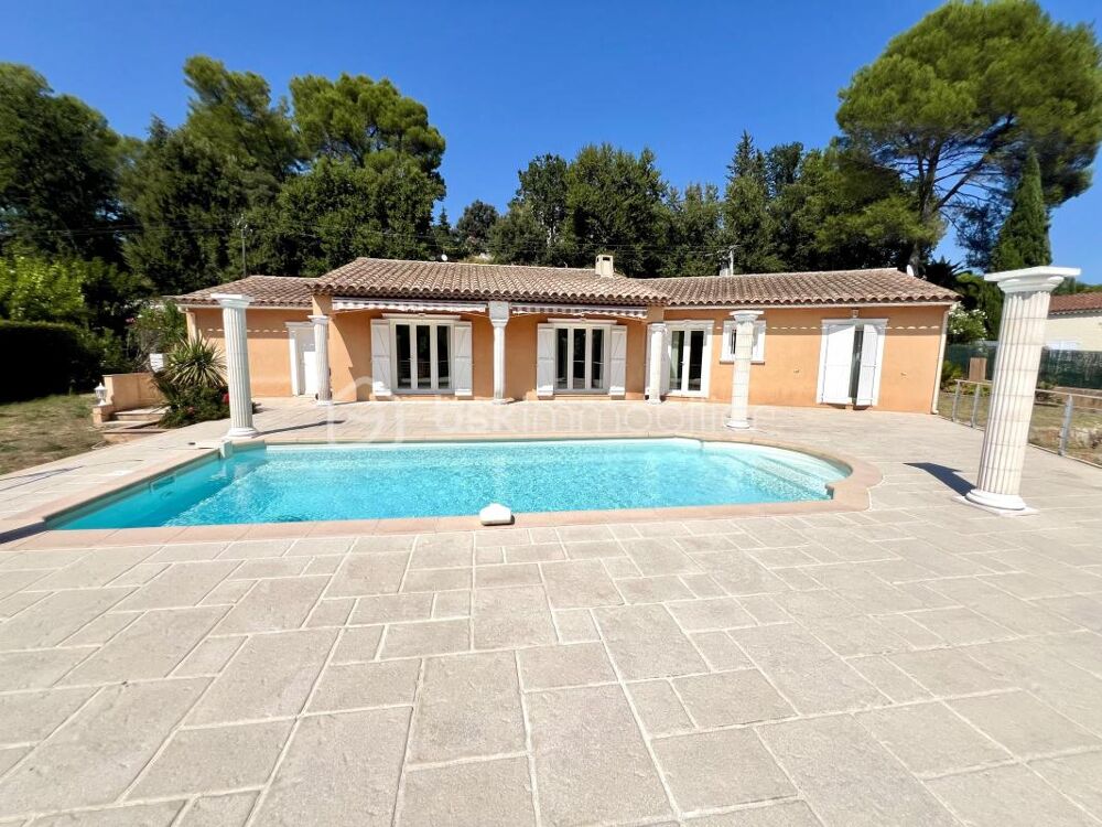 Vente Maison La Motte (83920) - Villa de plain pied - 4 Chambres - Piscine La motte