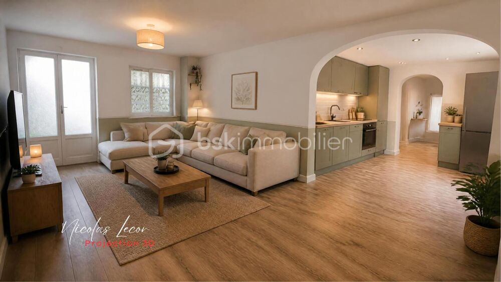 Vente Immeuble BLET – IMMEUBLE COMPOSÉ DE DEUX LOGEMENTS AVEC GARAGES, TERRASSES ET JARDIN Blet