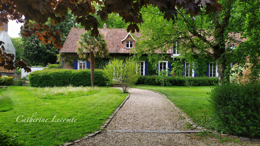 À VENDRE - SAMER - DOMAINE D'EXCEPTION - 379 M2 - ÉLÉGANTE DEMEURE DE CARACTERE SUR 3 HECTARES - VIE SEMI PLAIN-PIED - 2 ÉME MA