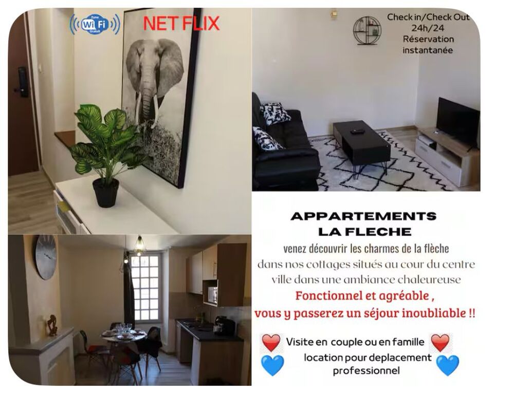 Location Appartement Appartement de 30m2 à louer sur La Flèche La fleche