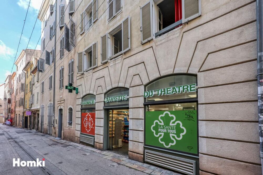 Appartement T1 de 22 m² à Toulon 83000, Rue de Pomet