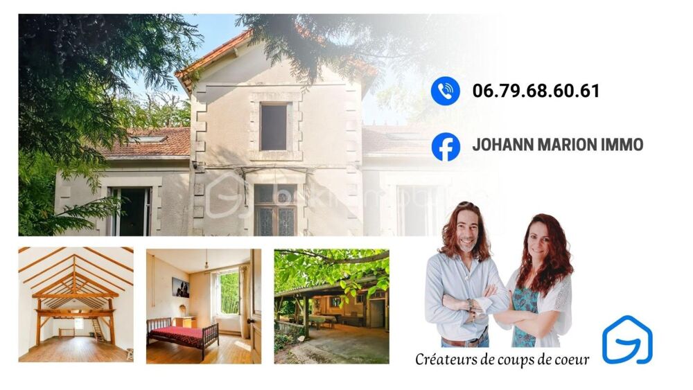 Vente Maison Maison en pierre - 6 chambres Maire levescault