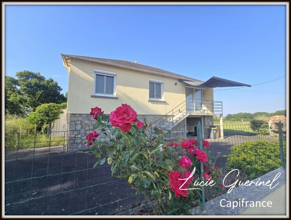 Maison à vendre proche Chateaubriant (44)  63 m² avec grand terrain