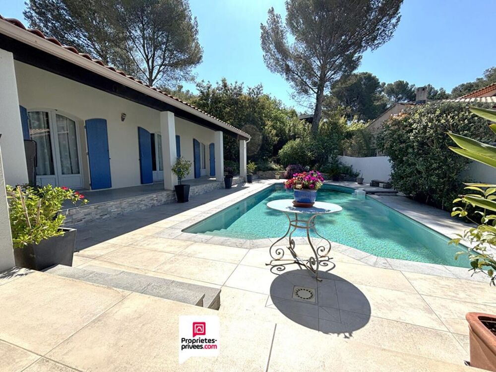 Villa T7 SAINT AUNES de 210m² avec vue imprenable et piscine