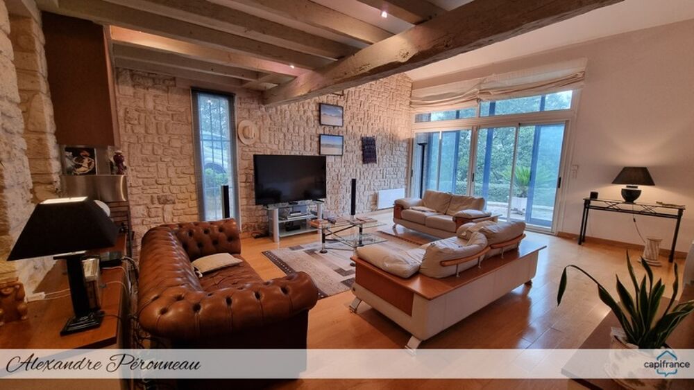 Vente Villa Dpt Vendée (85), à vendre FONTENAY LE COMTE maison d'architecte P9 de 307 m² - Terrain de 4000 m² Fontenay le comte
