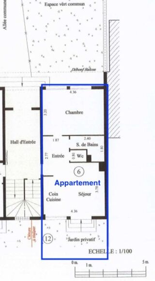  Appartement � vendre 2 pi�ces 40 m�