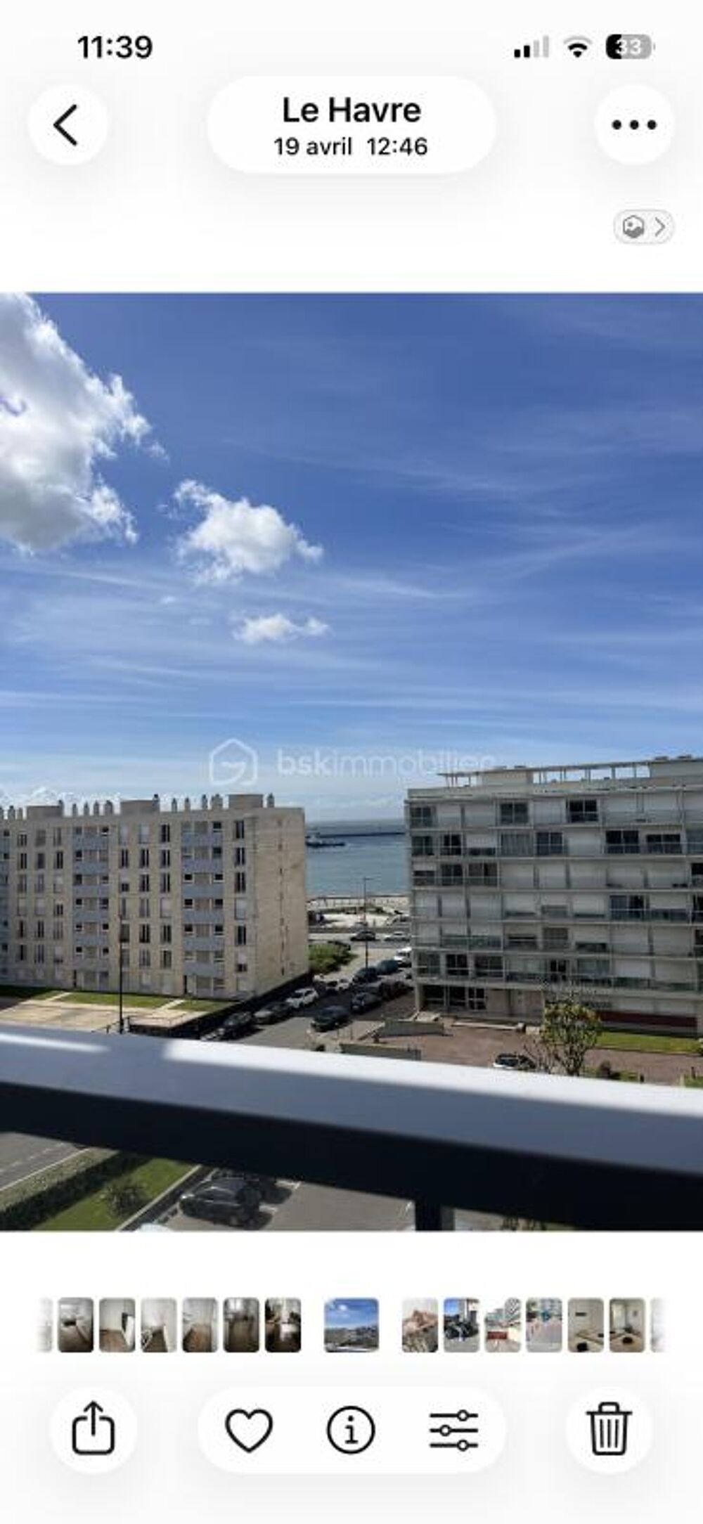 appartement plage du havre