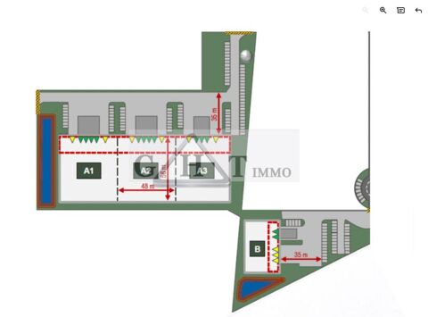   A LOUER-MORANGIS- de 1461M²A 10347M² 