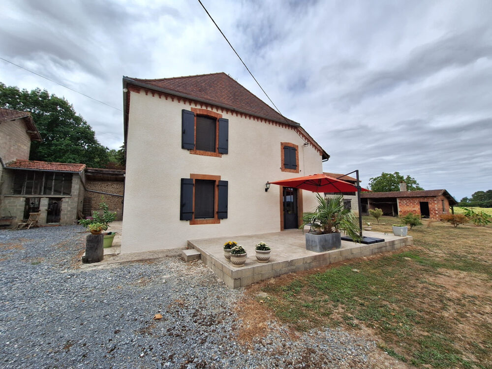 Charmante maison Gasconne 145m² Habitable avec 185m² de dépendances sur 1300m² de terrain
