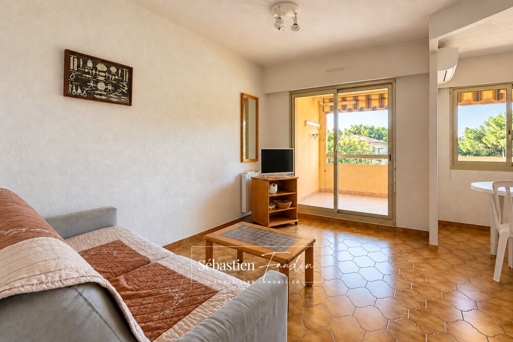 Vente Appartement Appartement à vendre 1 pièce Six-Fours-les-Plages (83) - terrasse 11 m² exposée sud - coin nuit - domaine de La Coudoulière - pi Six fours les plages