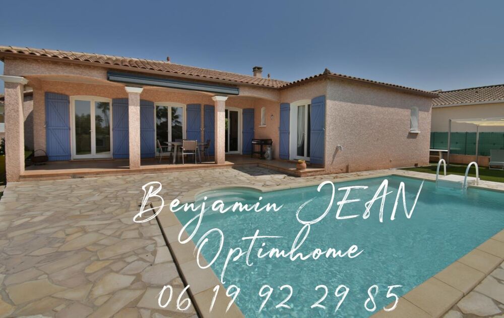 Vente Maison EN EXCLUSIVITÉ – Maison F4 de plain-pied avec piscine à Sérignan Serignan