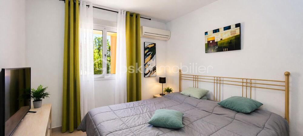Vente Appartement Canet-en-Roussillon- Appartement T2 de 44.31m² meublé- Traversant dans résidence sécurisée avec prestations de standing Canet en roussillon